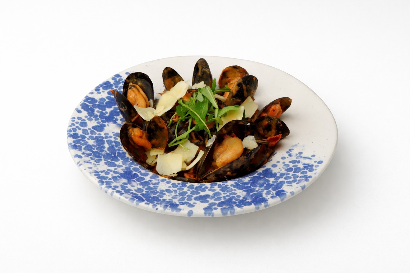 Seafood Black Linguine